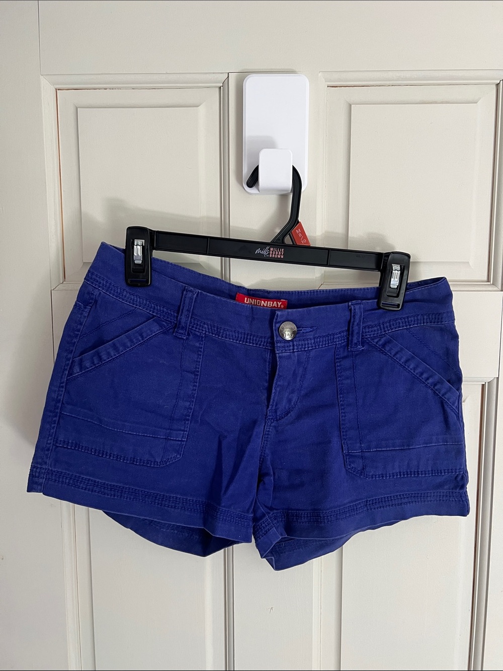 UNIONBAY Women's Indigo Blue Casual Jean Shorts